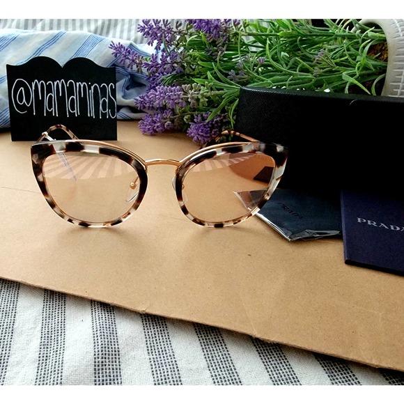 Prada Accessories - Prada Tortoise Shell Patern Sunglasses